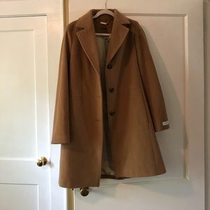 NWT Calvin Klein Cashmere Wool Blend Coat